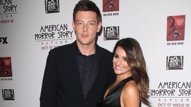 CORY AND LEA. The couple at the premiere Screening of FX's "American Horror Story: Asylum"