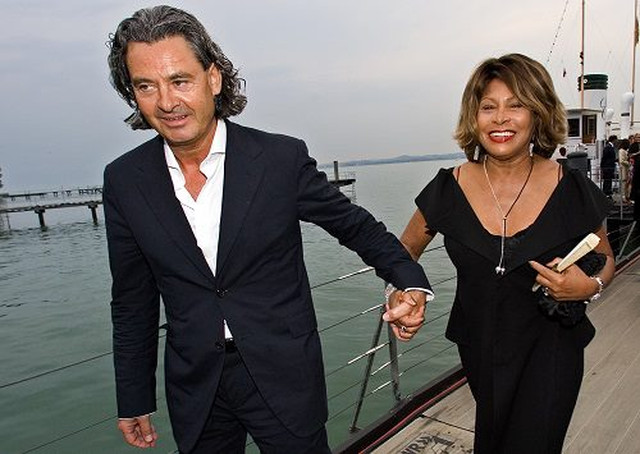 LOVE'S GOT TO DO WITH IT. With Bach, a new life for the singer. Photo from the Tina Turner Blog Facebook page