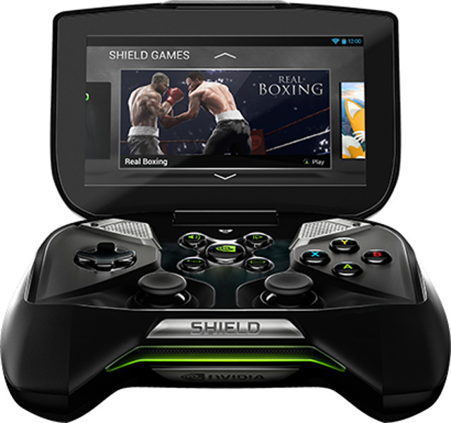 'ULTIMATE GAMING PORTABLE' Shield set for release on July 31. Photo from shield.nvidia.com