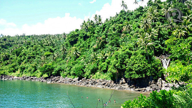 SECLUDED LAGOON. This secluded lagoon is near the Bugsukan Falls, which is a familiar recreational destination for locals
