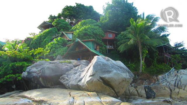 BUNGALOWS ON THE ROCKS. No electricity? We were shaken, not stirred.