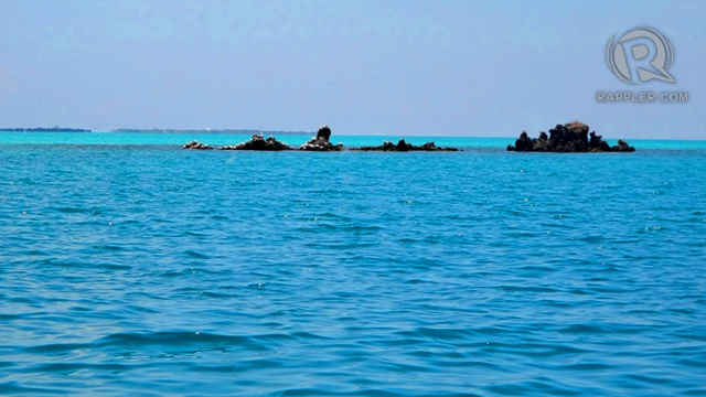 SHADES OF BLUE. Apo Reef’s waters and surrounding waters promise picturesque hues on sunny days