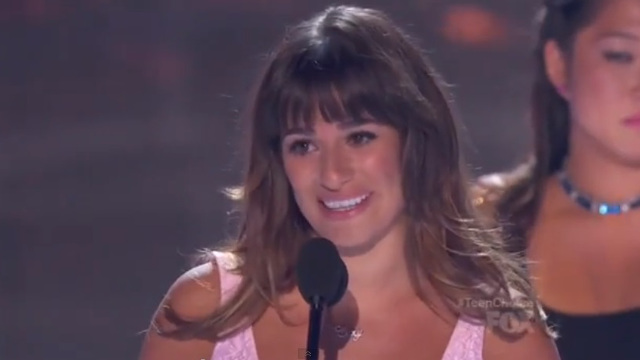 HONOR. Cory reached out to all of us, said Lea. Screen grab from YouTube (Eds21A)