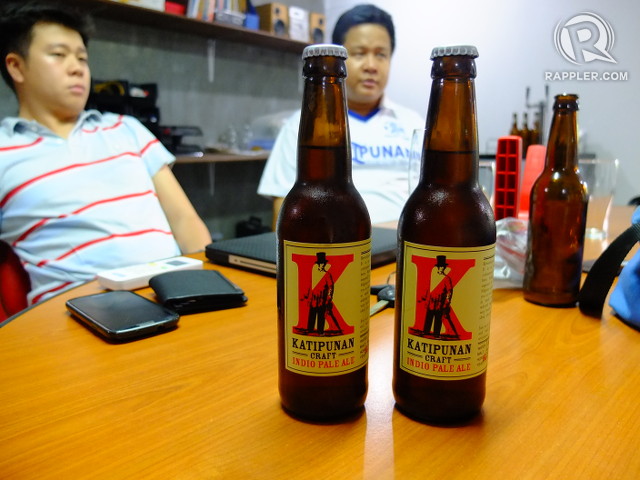 CRAFT BEER. Katipunan Craft Ales promises to release more varieties. All photos by Pia Ranada/Rappler