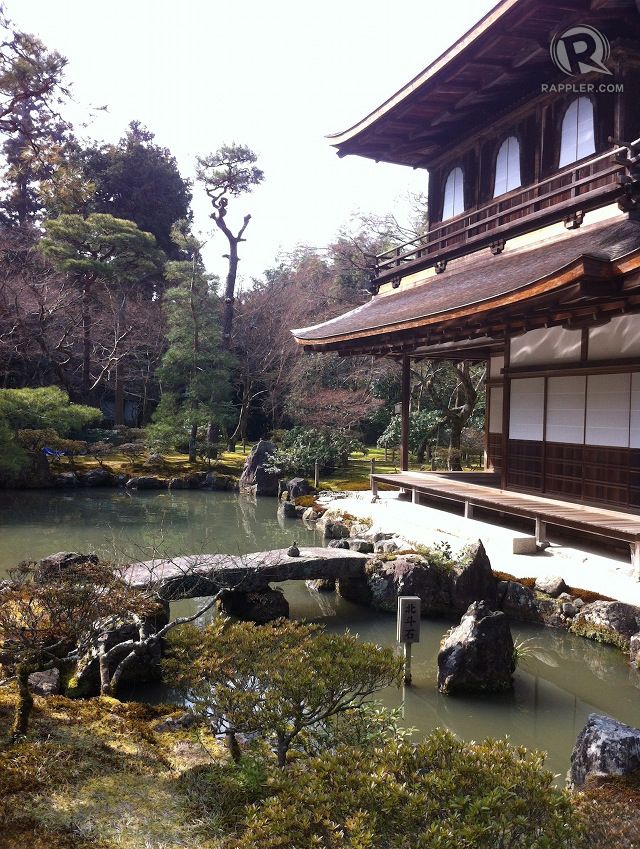 GINKAKU-JI TEMPLE. Places like these make Kyoto calm and peaceful