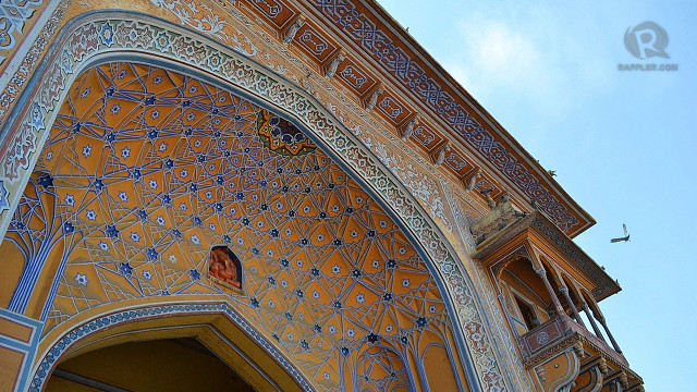 INTRICATE. Jaipur is full of intricately-designed buildings like this entrance to the City Palace