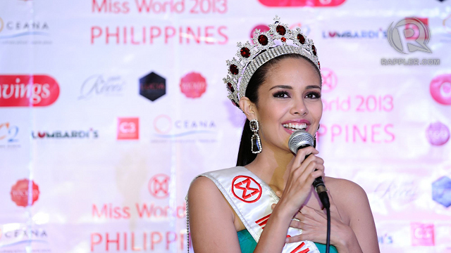 HASN'T SUNK IN. Megan recalls what her first weeks of being Miss World Philippines 2013 have been like