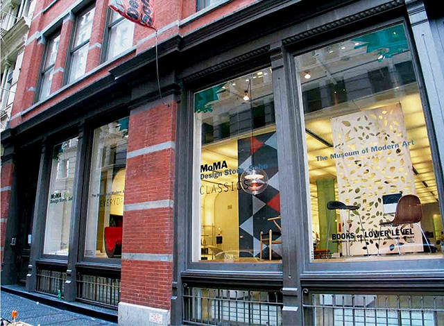 DANISH MODERNIST. Anthony Castro's window design for the MoMA design store