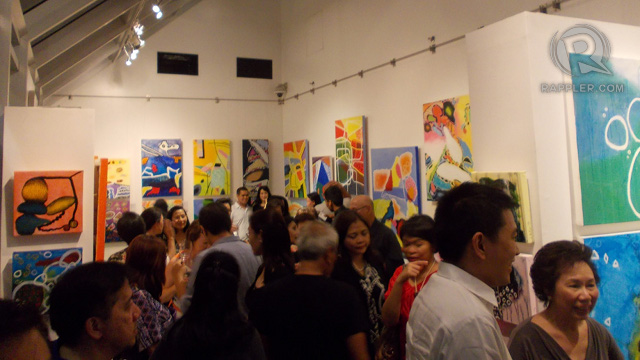 SUCCESSFUL SHOW. Tan's exhibit at ArtistSpace. Photo by Peter Imbong