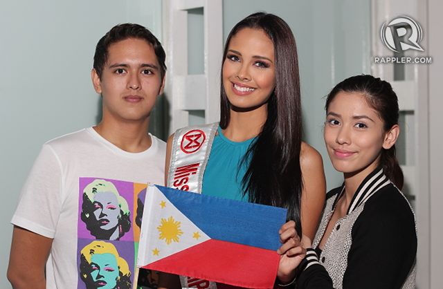 SUPPORT SYSTEM. Megan Young with her number one fans, Victor and Lauren. All photos by Jory Rivera/OPMB