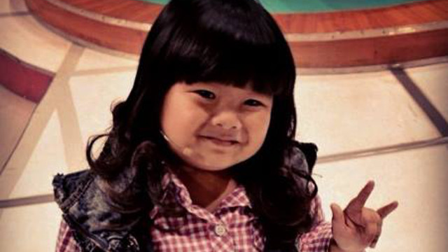 'BATA PA AKO.' 'The Ryzza Mae Show'  and the child-star's appearance in 'Eat Bulaga!' face a probe. Photo from her Facebook