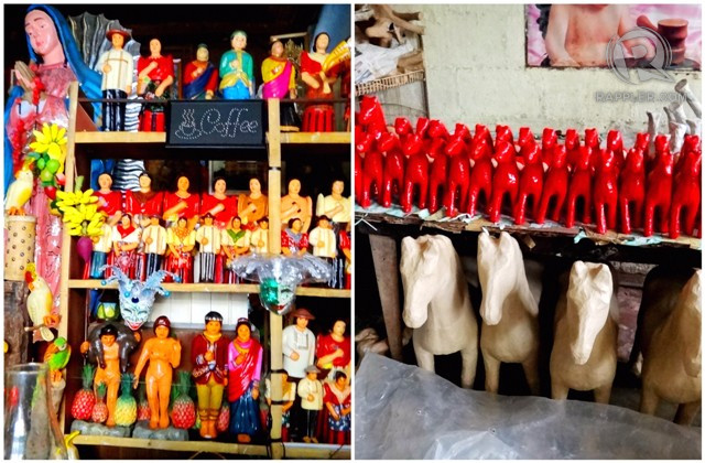 YES, IT’S PAPER. Paete is also known for its colorful taka, or papier-mâché art