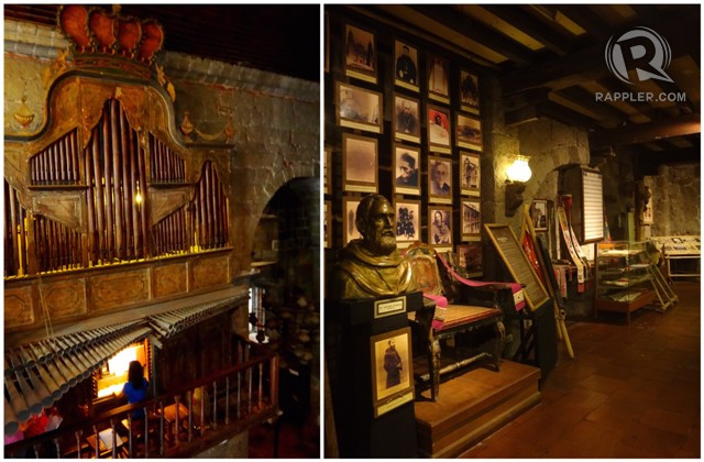 UNIQUE MUSIC AND HISTORY. The Bamboo Organ [left] is the only organ made almost entirely of bamboo in the world. It has an interesting history chronicled in its museum [right].