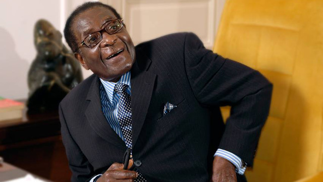 IRON-FISTED. 'Monsters are made, not born,' says playwright Grace. Photo from Mugabe's Facebook