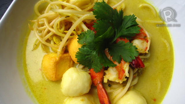 STEAMY, SPICY. Our 3rd comfort food this month is the flavorful laksa. Photo by Sam Oh