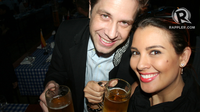 G AND TIM. Oktoberfest is about beer so bring your drinking partner! Don’t forget your appetite! All photos by G Tongi