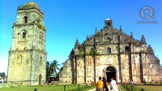 WORLD HERITAGE CHURCH. Paoay Church is famous, old and picture-perfect. All photos by Rhea Claire Madarang