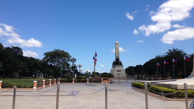 HERO'S SHRINE. The Rizal Shrine is the central feature of Luneta Park and houses the remains of national hero Jose Rizal. Photo from CARLOS CELDRAN Facebook page