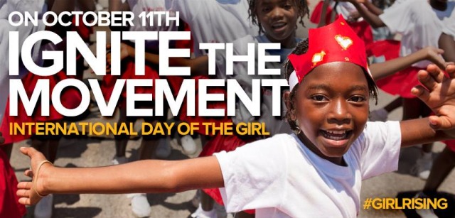 GIRL RISING. October 11 is International Day of the Girl