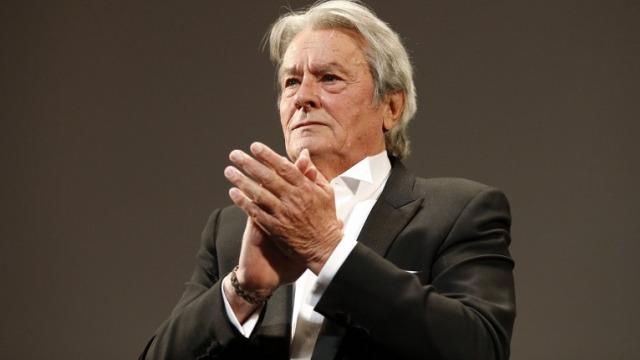 LE PEN SUPPORTER. Renowned French actor Delon. AFP File Photo: Valery Hache