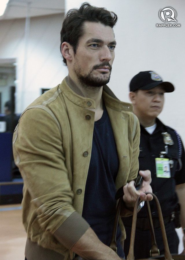 REPRESENTING A PINOY FASHION BRAND. David Gandy is set to walk the Philippine fashion runway on October 24. Photo for Rappler by Jedwin Llobrera
