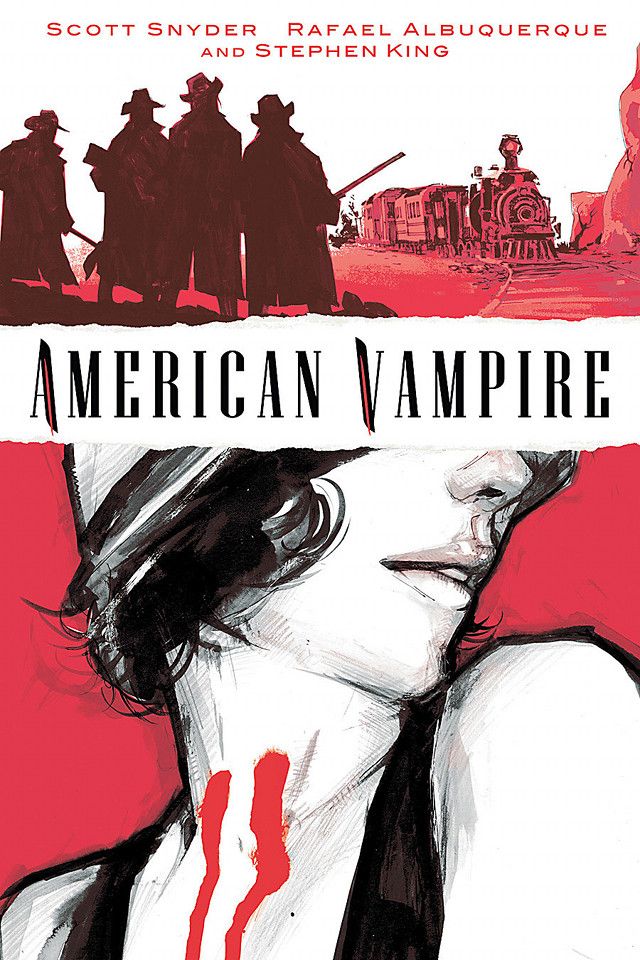 THRILLING AND NEW. The monster is new, vital and exciting. Cover image from http://www.vertigocomics.com/graphic-novels/american-vampire-vol-1
