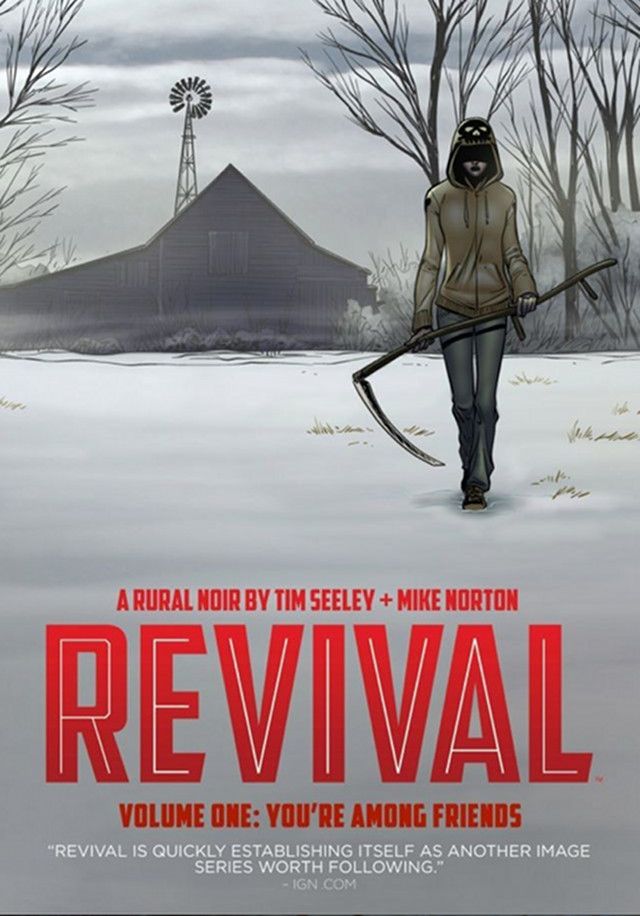 FEEL OF A TV DRAMA. We can latch on to and root for the characters. Cover image from http://revivalcomic.com/