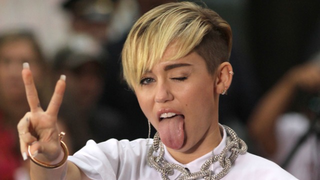 WRECKING BALL. Miley Cyrus wins best video in the MTV European Music Awards