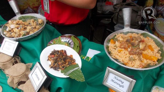 KAPAMPANGAN CUISINE. Try traditional Kapampangan fare like 'ginisang camaru' or stir-fried crickets and 'nasing marangle'