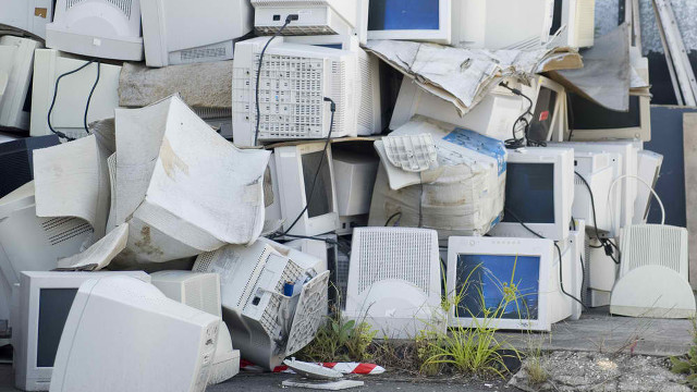 TOXIC TECH. Many electronic devices contain toxic substances like lead, arsenic and mercury