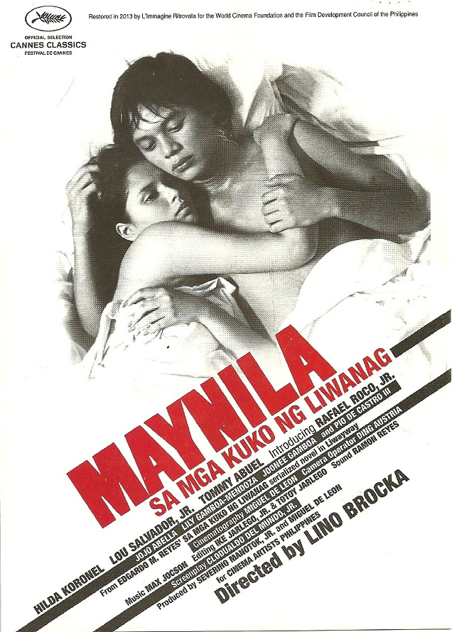 CONTINUING ACCLAIM. The poster for the restored version of the film