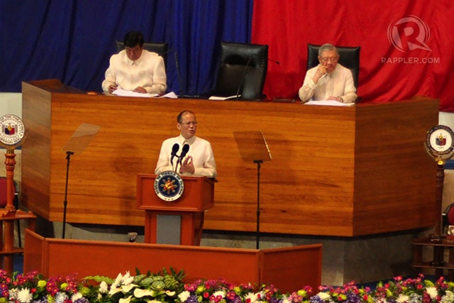 BANGSAMORO: President Aquino asks Congress to prioritize the Bangsamoro law. Photo by LeAnne Jazul