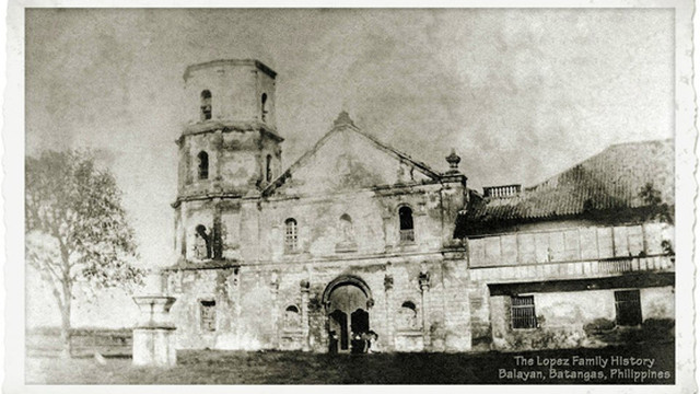 SAVE BALAYAN. A national grocery chain was planning to turn the school and convent of Balayan church into one of its branches. Photo from Change.org