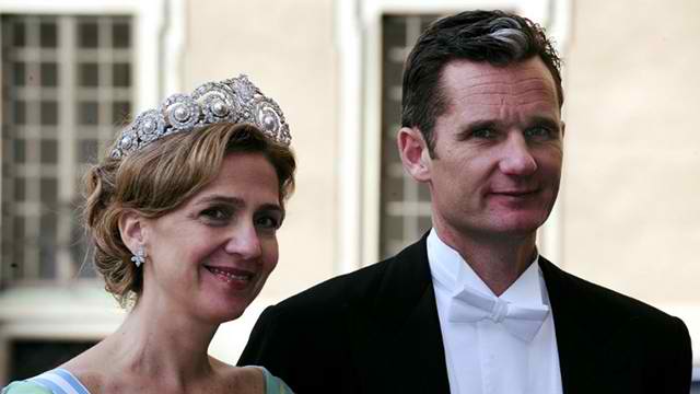 ROYALS ACCUSED. Infanta Cristina of Spain (left) is accused of money-laundering while her husband Inaki Urdangarin was suspected of embezzling million of euros in public funds. File AFP Photo/Attila Kisbenedek