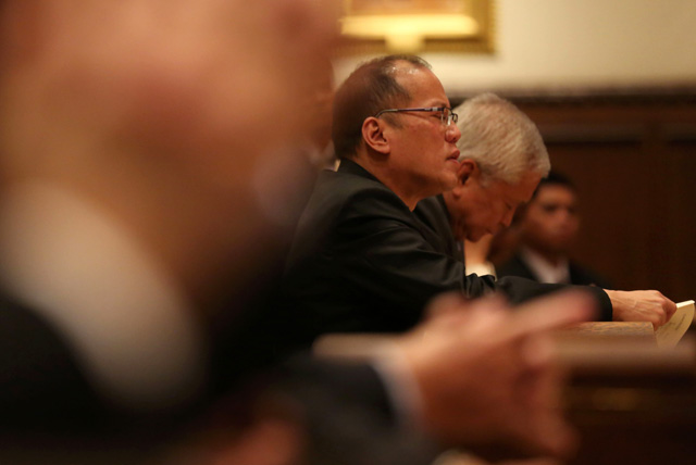 NOSTALGIC. President Benigno Aquino III is nostalgic and filled with emotion during his visit to Boston, his first since his father was assasinated. Malacañang Photo Bureau