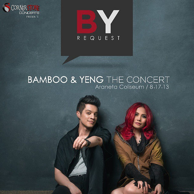 BY REQUEST. Bamboo and Yeng to perform OPM rock hits at the Big Dome. Photo from Cornerstonetalents.com