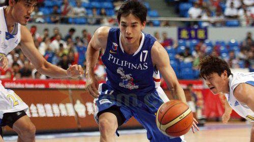 Chris Tiu drives to the basket against the Seoul Samsung Thunders. Photo from Smart Gilas Pilipinas Facebook Page