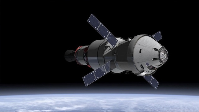 As part of a new agreement between the two space agencies, the European Space Agency will provide the service module for NASA’s Orion spacecraft. Image credit: NASA