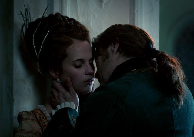 LOVE IN HIGH PLACES. Vikander and Mikkelsen in 'A Royal Affair.' Image from the film's Facebook
