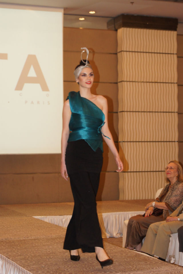 FIRST TIME. This is the first fashion show at the PH Embassy in Athens
