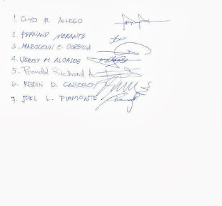 Signed complaint affidavit of the 7 stranded OFWs, victim of arrest and alleged torture by composite team of Saudi police and PH embassy-labor office. Photo from Migrante website 