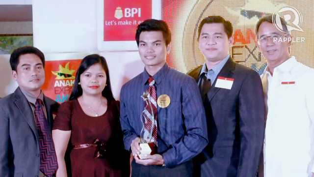 ENGINEERING DREAMS. 19-year-old Aljon Mayuga is studying Civil Engineering at the Mapua Institute of Technology.