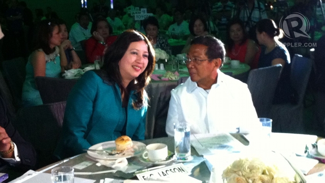 2013 ALLIES. Zambales Rep Mitos Magsaysay will likely be named as an official senatorial candidate of Binay's coalition. File photo by Purple Romero 