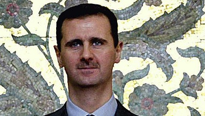 Syrian president Bashar al-Assad. File photo, December 3, 2003. Photo by Ricardo Stuckert / Agência Brasil