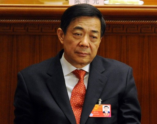 DISGRACED. This photo taken on March 14, 2012, shows Chongqing Party Secretary Bo Xilai during the closing ceremony of the National People's Congress at the Great Hall of the People in Beijing. AFP Photo/Mark Ralston