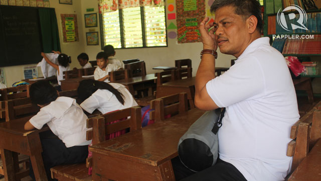 THREE MINUTES. Br. Luistro shares that he needs only 3 mins. to know whether the teacher cares for a student by looking at the student's eyes. Photo by Jee Geronimo/Rappler