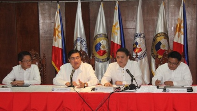 PHILIPPINE PANEL: Media briefing on PH-US talks on increased rotational presence. DND photo
