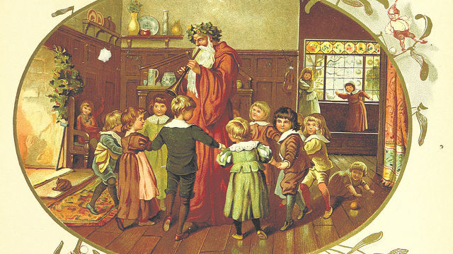 FATHER CHRISTMAS. One of the British Library images from Flickr Commons. Image taken from page 17 of 'The Coming of Father Christmas'