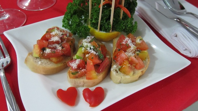 YUMMY ANTIPASTO. Start off your romantic dinner with this tasty appetizer. Photo by Rachel Alejandro