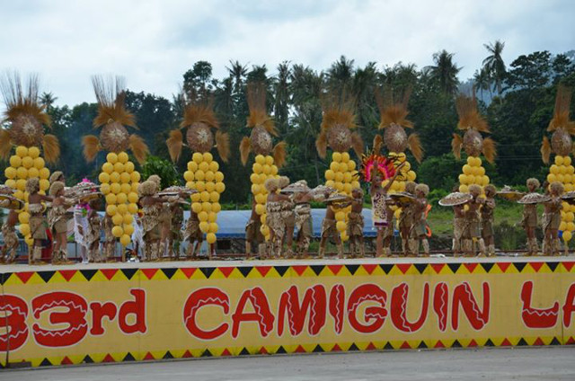  FUN AND ABUNDANCE. A colorful festival that celebrates the bounty of the province’s sweet, juicy, and sticky fruit. Photo from the Camiguin Lanzones Festival Facebook